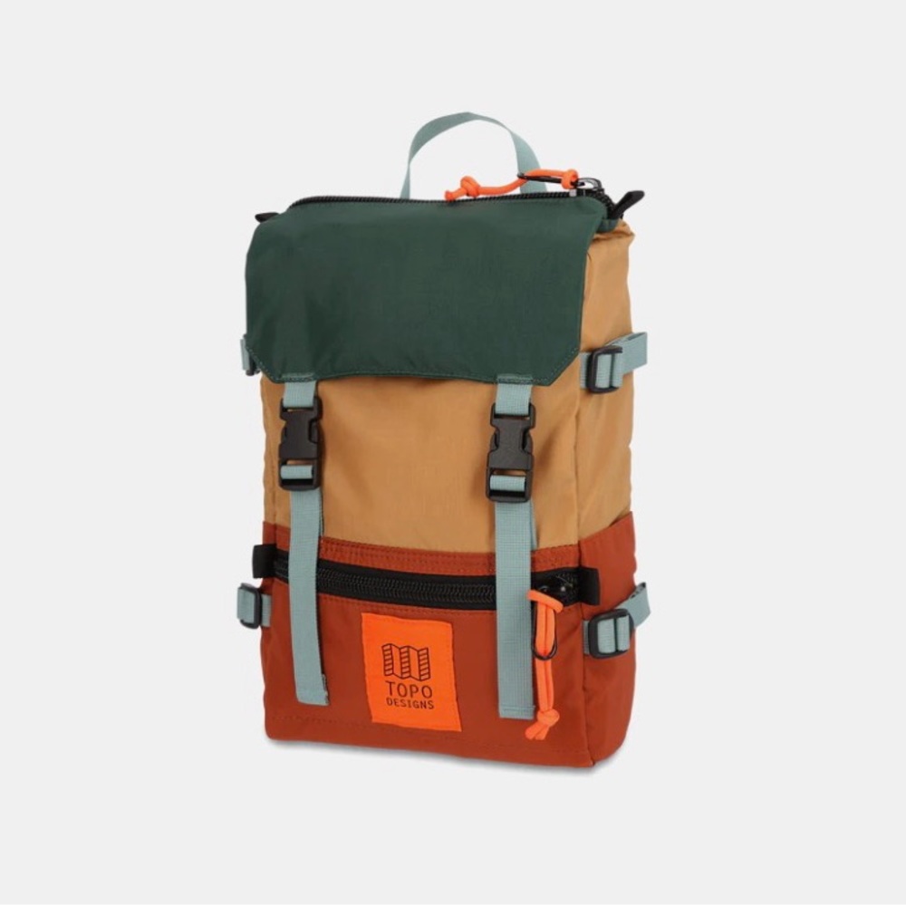 Topo Designs rover pack mini in natural canvas